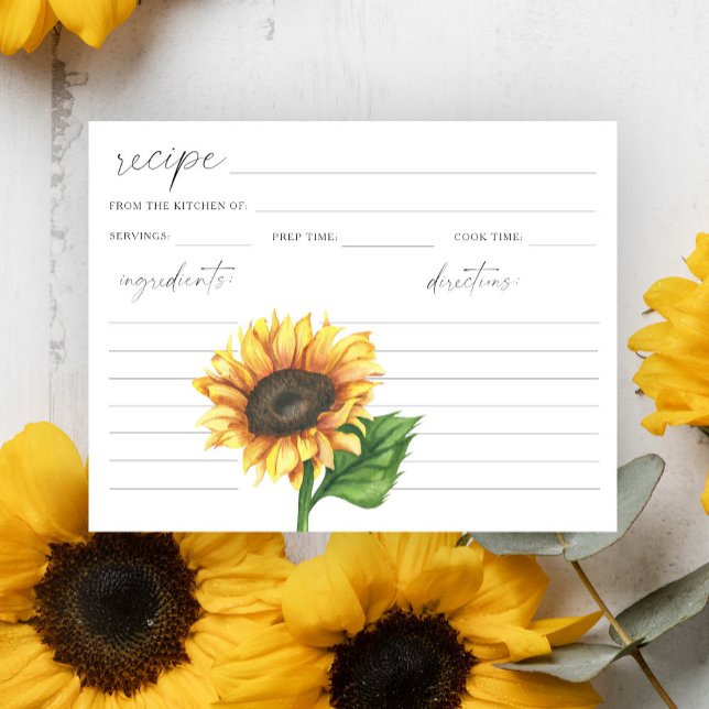 Receta de baby shower de girasoles (Subido por el creador)