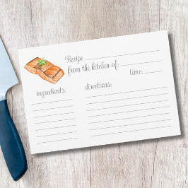 Receta de color de agua a la parrilla de salmón