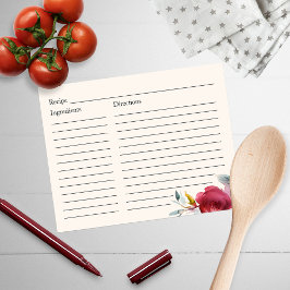 Receta de ducha de novia Borgoña Marsala Floral