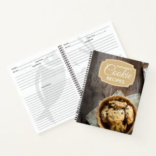 Receta de Galletas para Libro de Cocina Personaliz