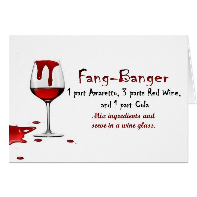 Receta de la bebida del Colmillo-Banger (Anverso (Horizontal))
