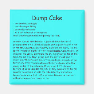 Receta de la torta de la descarga en un imán del