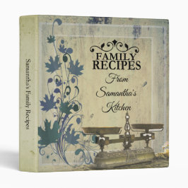 Receta de libro de cocina familiar personalizado d