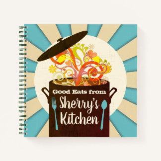 Receta de libro de cocina personalizada con aromas