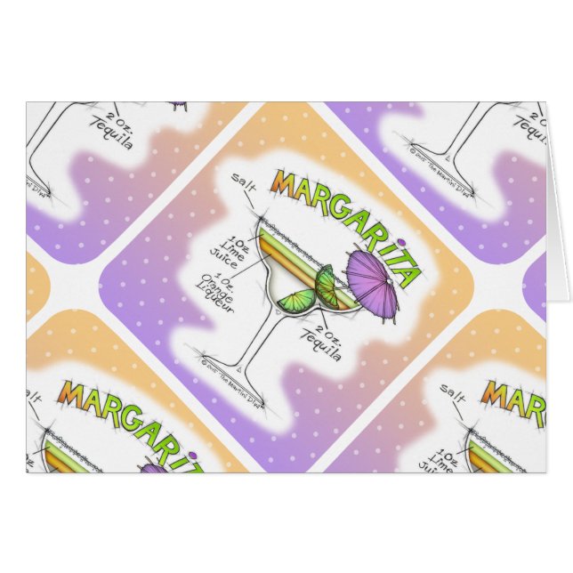 RECETA DE MARGARITA COCTEL ARTE (Anverso (Horizontal))