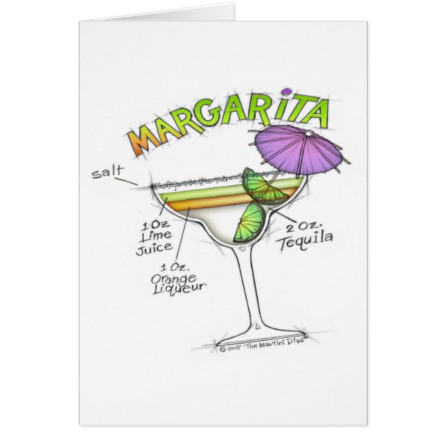 RECETA DE MARGARITA COCTEL ARTE (Frente)