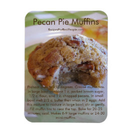 Receta de Muffins de Pecan Pie en imán refrigerado