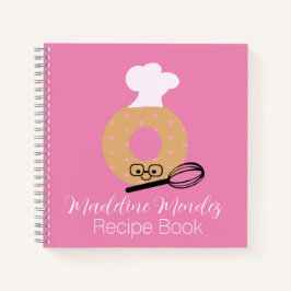 Receta de Panadero de Donuts Adorable Cuaderno par