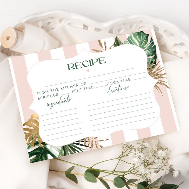 Receta de raya rosa retro tropical de novia (Subido por el creador)