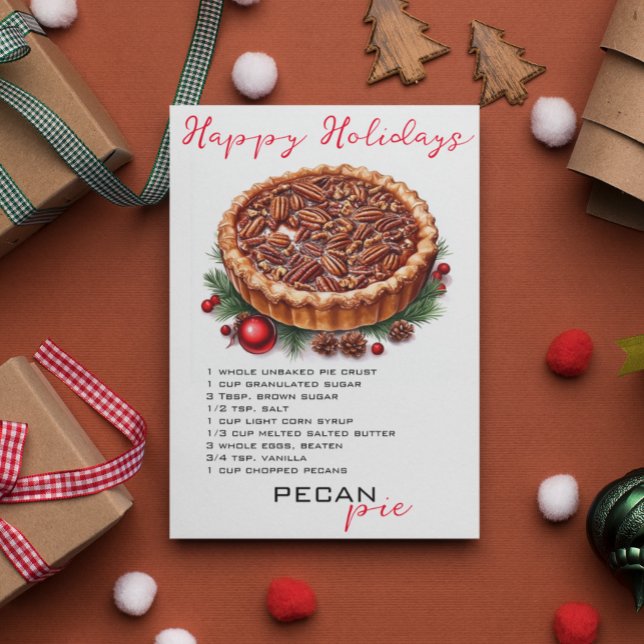 Receta de Tarta de Pecán de Navidad (Subido por el creador)