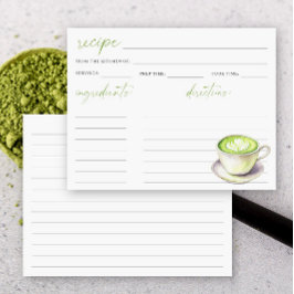 Receta de taza de matcha para despedida de soltera