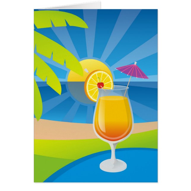 Receta de Tequila Sunrise (Frente)