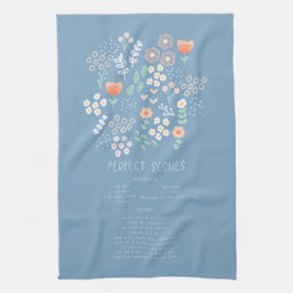 Receta de toalla de té con mermelada y regalo de c