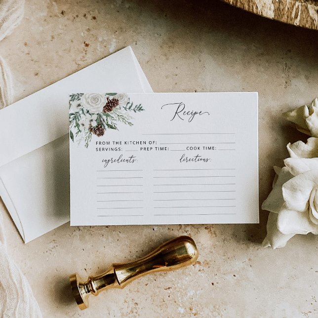 Receta elegante del cono de pino de invierno para  (Subido por el creador)