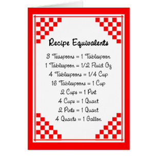 Receta equivalente a la tarjeta auxiliar de cocina