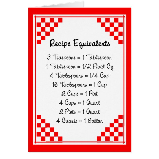 Receta equivalente a la tarjeta auxiliar de cocina (Frente)