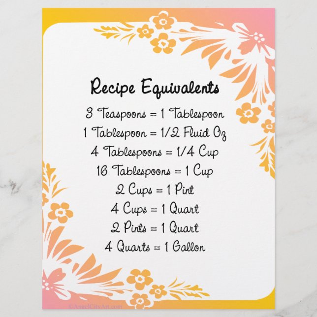 Receta Equivalente al Volante Pastel Floral (Frente)