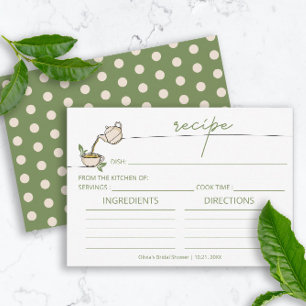 Receta minimalista de ducha de novias Fiesta de té