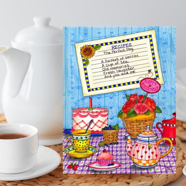 Receta para la postal Inspiradora del día perfecto (Subido por el creador)