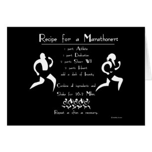 Receta para un Marathoner