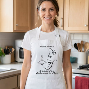 Receta para una mamá especial Delantal personaliza