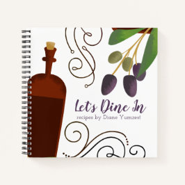 receta personalizada de libro de cocina de vinagre