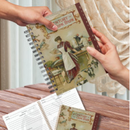Recetas de libros de cocina del siglo Vintage