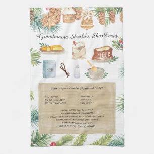 Recetas de Shortbread Toallas de té Heredadas