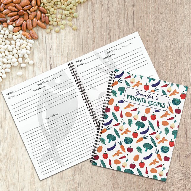 Recetas favoritas personalizados, libro de recetas (Subido por el creador)