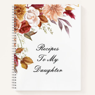 RECETAS PARA MI CUADERNO DE HIJA