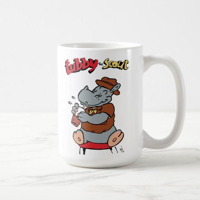 Rechoncho la taza de café del explorador (15 (Derecha)