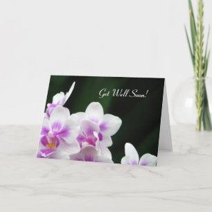 Reciba pronto la tarjeta de felicitación floral