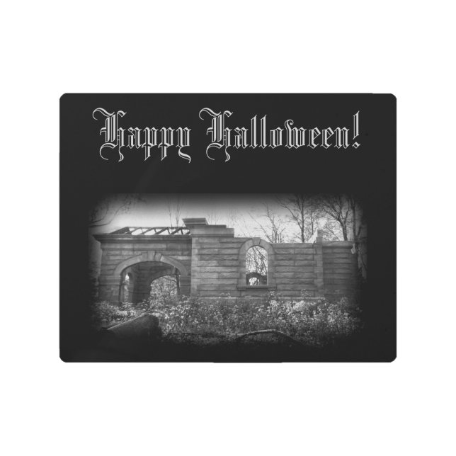 Recibiendo la impresión Metalizado de Halloween de (Anverso)