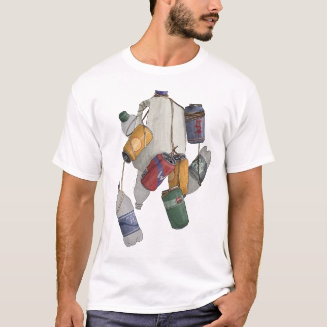 Reciclaje del camisetas (Anverso)