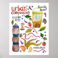 Reciclaje ecológico manual de arte acuarela de com