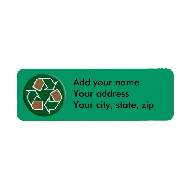 Reciclamos etiquetas (Frente)