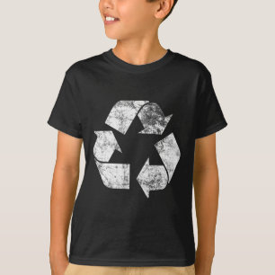 Reciclar camiseta de reciclado de vintage Regalo d