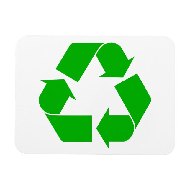 Reciclar imán premium (Horizontal)