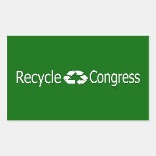 Reciclar Pegatinas del Congreso