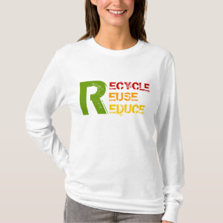 Reciclar, reutilizar, reducir camisetas