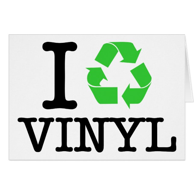 Reciclar vinilo (Anverso (Horizontal))