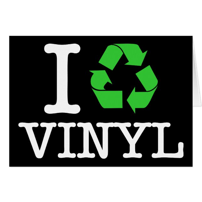 Reciclar vinilo (Anverso (Horizontal))
