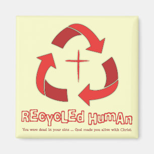 Recicle el imán humano