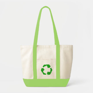 Recicle la bolsa de asas del símbolo