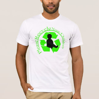 Recicle la camisa de los niños
