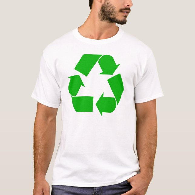 Recicle la camiseta básica (Anverso)