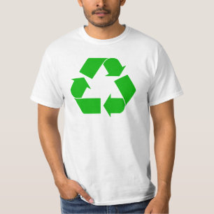 Recicle la camiseta del valor