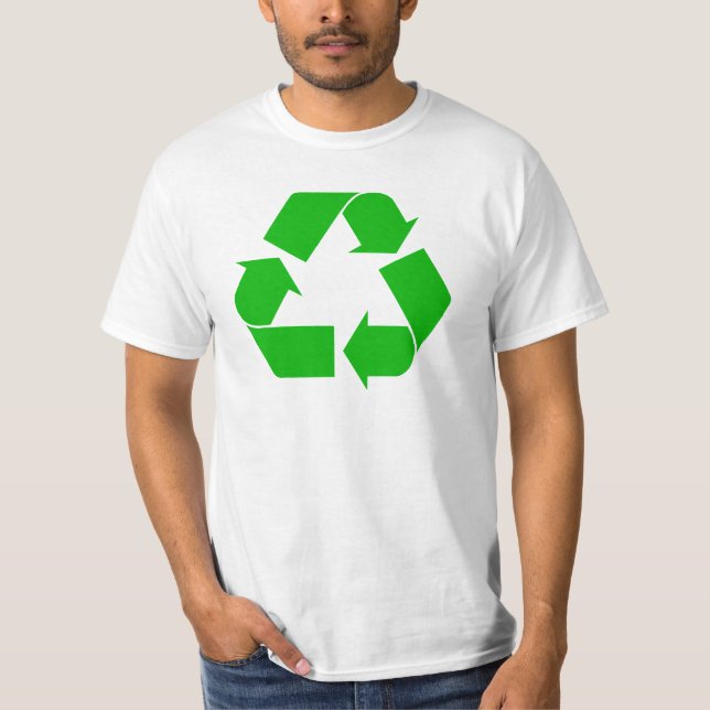 Recicle la camiseta del valor (Anverso)