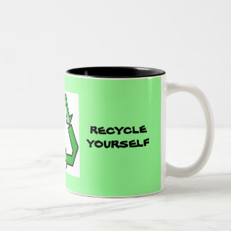 Recíclese taza