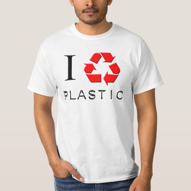 Reciclo la camiseta plástica (Anverso)